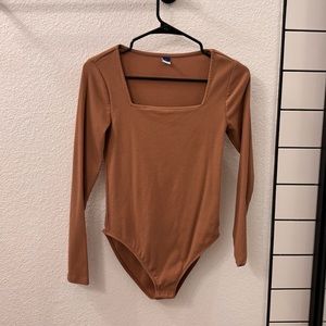 Old Navy ribbed long sleeve bodysuit